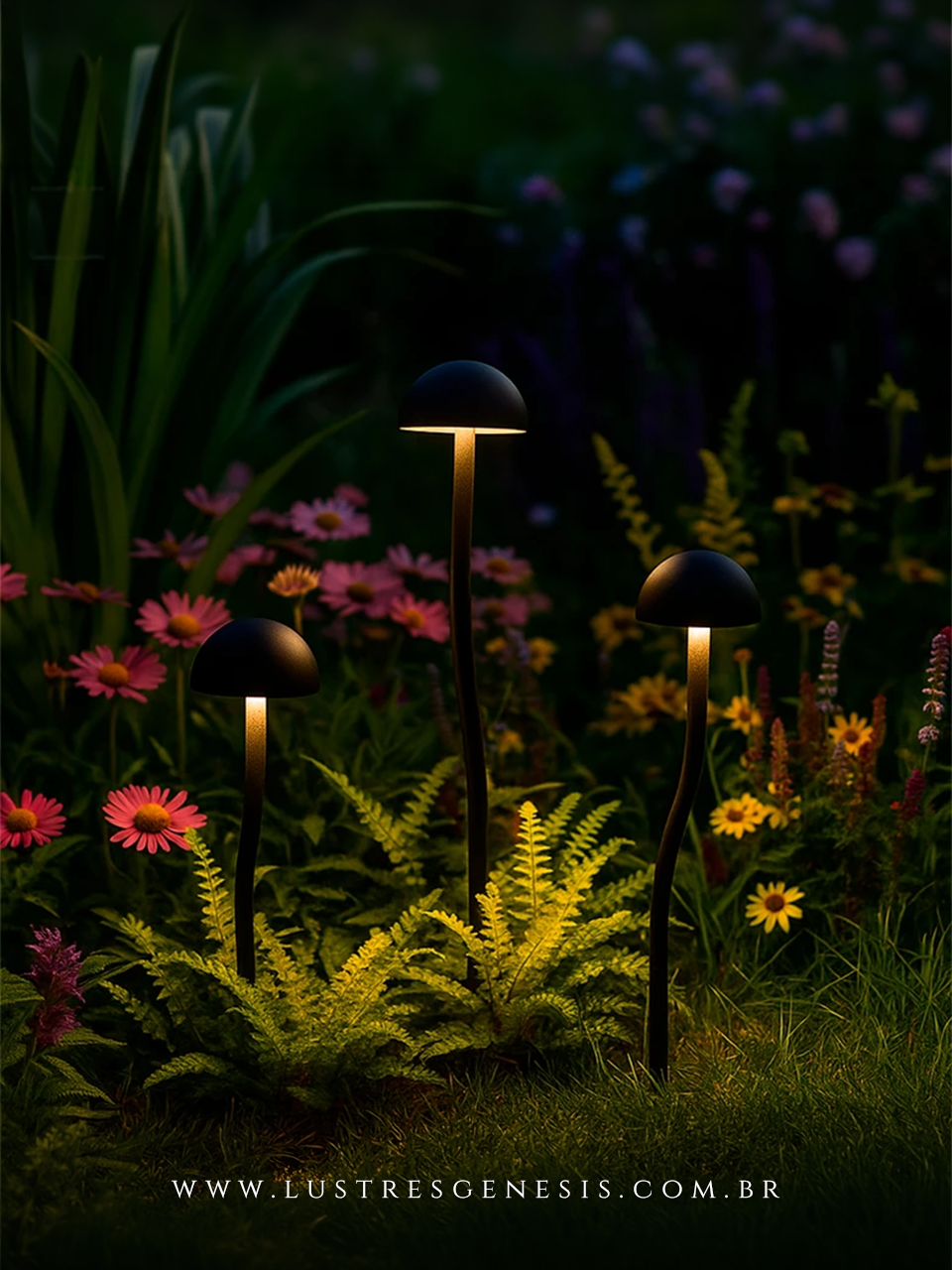 Lumin&aacute;ria Externa Kogu Blindada IP67 para Paisagismo Moderno